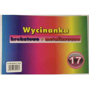 Wycinanka A4/6 Cormoran Brokatowa-metalizowana